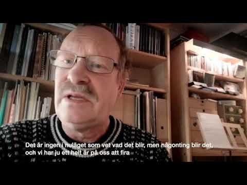 Groupa julstökar inför jubileumsåret 2021. Julhälsning från Mats Edén.