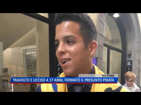 TG (31/12/2018) - TRAVOLTO E UCCISO A 17 ANNI, FERMATO IL PRESUNTO PIRATA