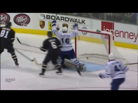 MacArthur Goal - Leafs 3 vs Stars 2 - Nov 25th 2011 (HD)