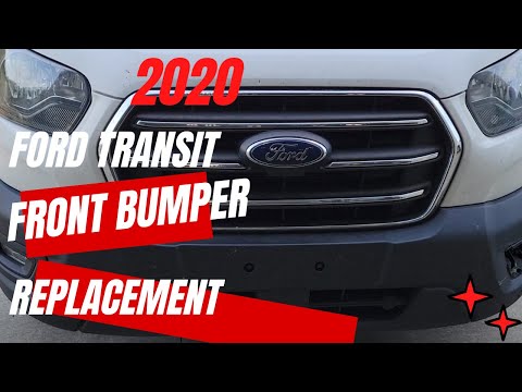 2020 Ford Transit Front Bumper Replacement