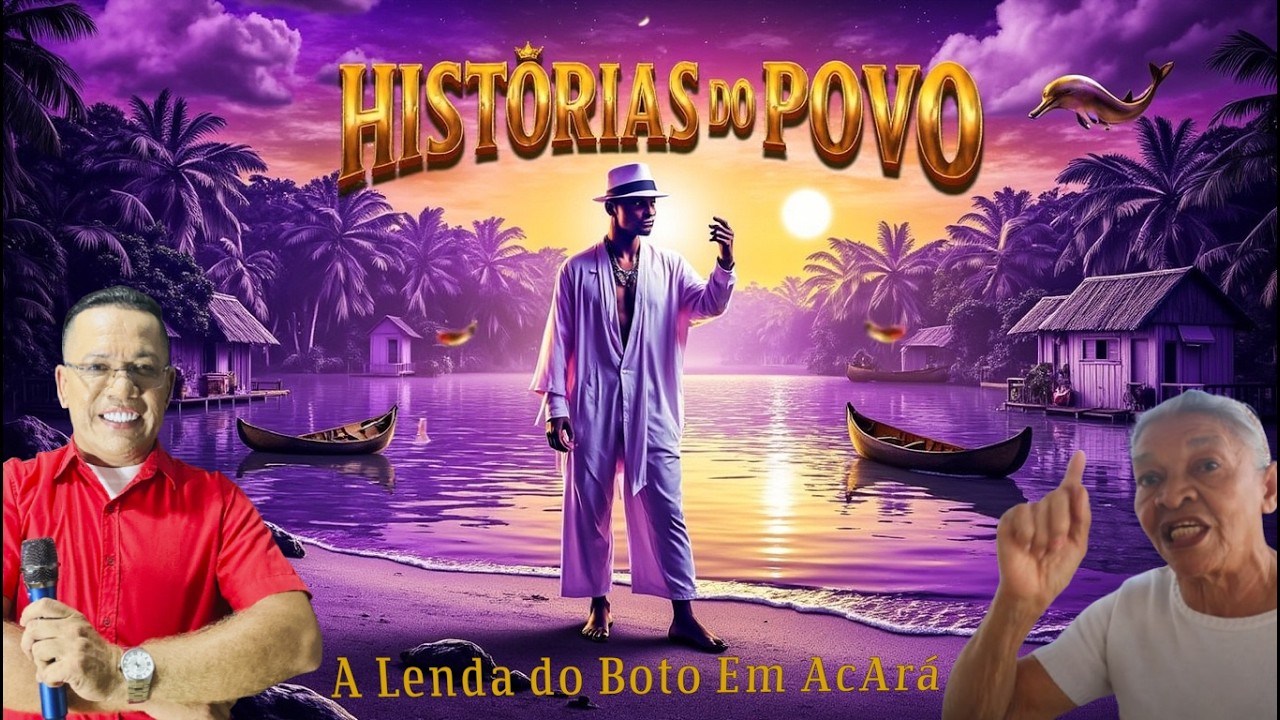 HISTÓRIAS DO NOSSO POVO "A LENDA DO BOTO BIANOR" ACARÁ PA