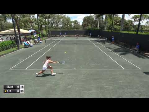 Victoria Emma v Olivia Tjandramulia - W100 BONITA SPRINGS