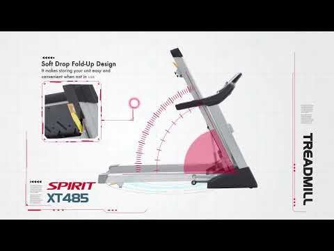 Spirit xt485 treadmills, for commercial