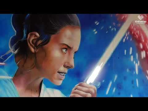 Inaugura&ccedil;&atilde;o Mural Star Wars de Styler na Ramada | Odivelas
