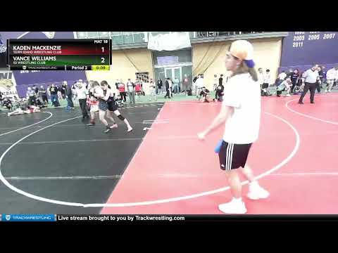 132 Lbs Cons. Round 4 - Vance Williams, ISI Wrestling Club Vs Kaden MacKenzie, Team Idaho Wrestlin