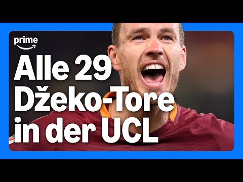 Das sind ALLE 29 UEFA Champions League-Tore von Edin Džeko! Schalke-Neuzugang in der Königsklasse