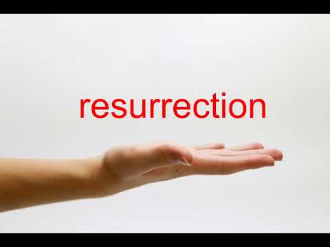 How to Pronounce resurrection - American English