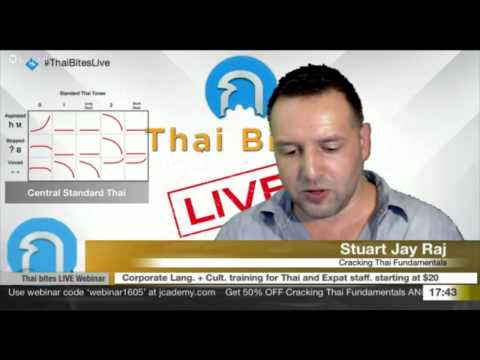 ThaiBites LIVE - Conquering Tones - Take 2 With Stuart Jay Raj