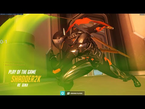 Overwatch Genji God Shadder2k Predator Of Oasis -POTG-