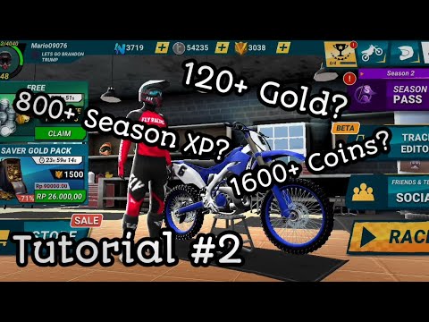 [TUTORIAL] How to Get Money Faster In Mad Skills Motocross 3 - Easiest Method [OUTDATED]