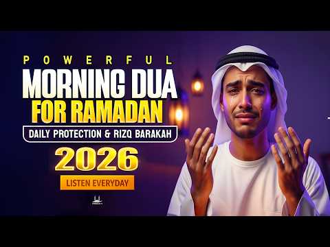 Ramadan 2026 | Morning Dua For Success, Rizq, and Protection: Start Your Day With Allah's Blessings