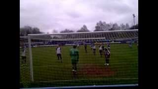 preview picture of video 'Stalybridge Celtic's first goal v FC Halifax 6th April 2012'