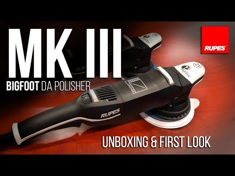 RUPES BIGFOOT MKIII | Unboxing & Feature Review | EXCLUSIVE FIRST LOOK