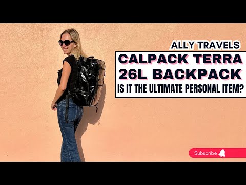 CALPAK Terra 26L Duffle Backpack Review – After 6+ Flights in 3 Months!