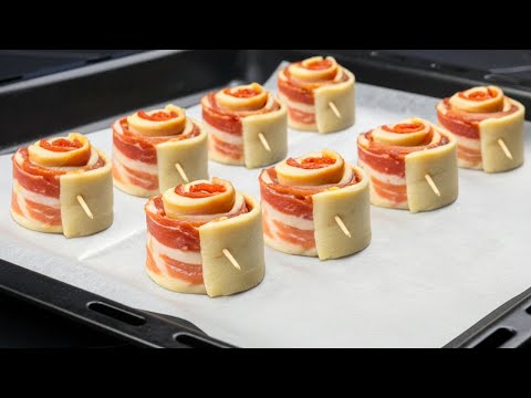 I learned this trick in a restaurant!  A New Year's appetizer in just 15 minutes!