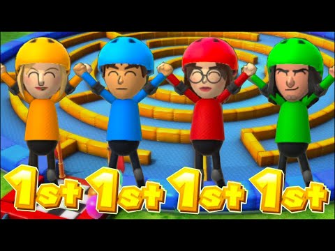 Wii Party Series - All Funny MiniGames (4 Players,Master Difficulty)