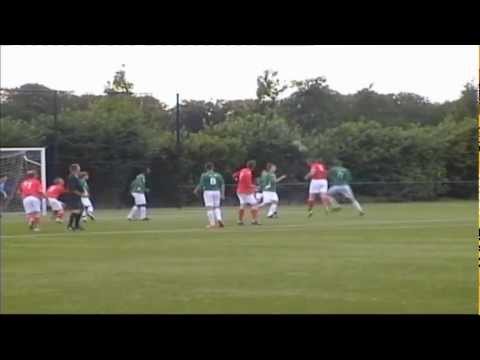 SCH B1 - VVOG B1 ; Doelpunt Roy de Jong