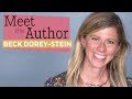 Meet the Author: Beck Dorey-Stein (FROM THE CORNER OF THE OVAL) Video