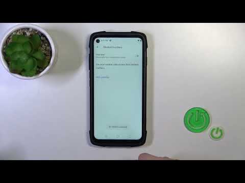 How to Unblock a Phone Number on CUBOT King Kong 7