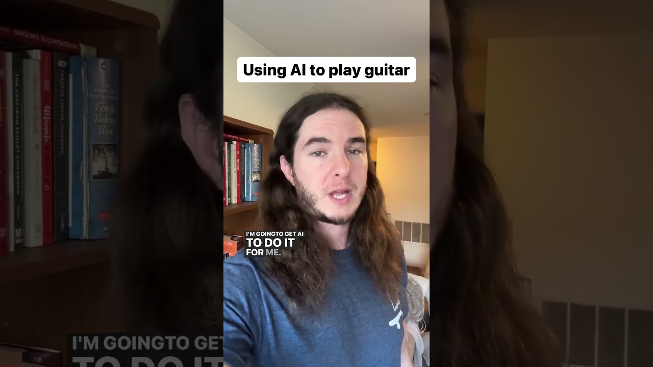 Using AI to Play Guitar #AI #musician #guitar #acousticguitar #music #chatgpt #recording #rockmusic
