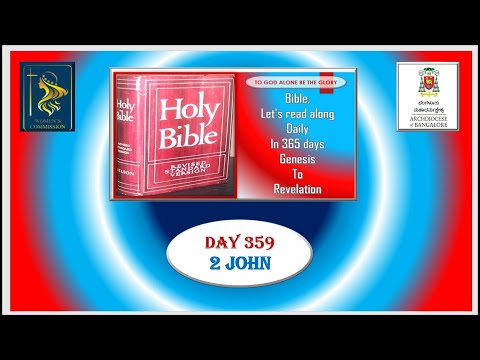 2 John │ Day   359, Bible RSV Catholic Edition