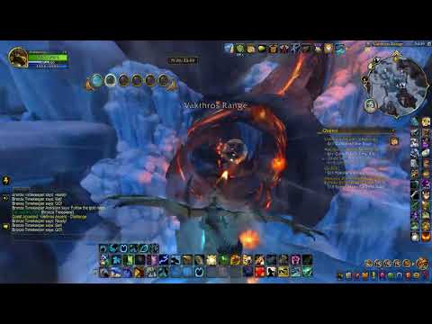 Wow The Azure Span Race Course Vakthros Ascent Challenge Gold