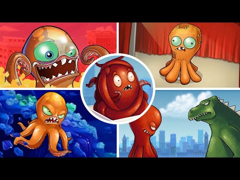 Octogeddon - All Cutscenes (Full Story)