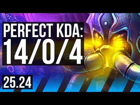 KASSADIN vs YONE (MID) | Perfect KDA: 14/0/4 | KR Master | 25.24