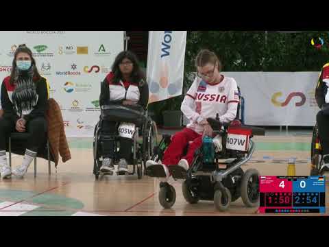 WorldBoccia European Championship 29.11.2021 RUSSIA vs. GERMANY (BC4)