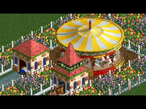 RCT2 Ride Overview - Merry-Go-Round