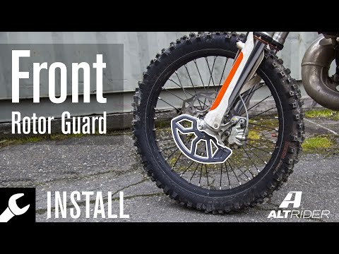 Install Front Rotor Guard Instructions: