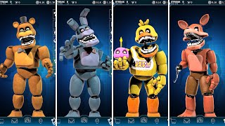 FNAF Fixed Nightmare Animatronics Workshop Animations