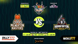 Kraaifontein Knights VS Milnerton Masters