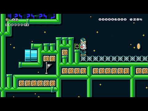 Night of the Living Bounce (1.1) by wxrkbs [Super Mario Maker 2]