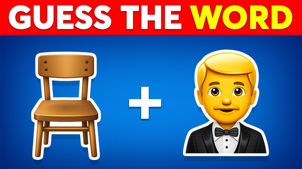 Guess The WORD By Emojis? 🤔❓ Popular Word Guessing Game