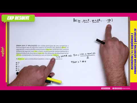 A CYCLIST WILL PARTICIPATE IN A COMPETITION AND TRAIN (...) | SEQUENCES AND ARITHMETIC PROGRESSION