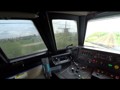 Train Driver's POV Leiden - Utrecht ICM 2017