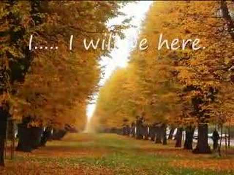 I Will Be Here - Piano Version by Benny