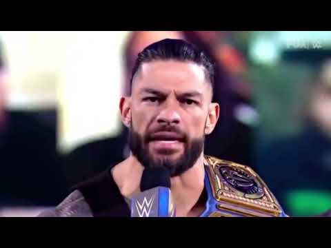 Roman Reigns Runs WWE SmackDown 12/31/2021  WWE Smack Downs Highlights 2021 like & subscribe plz ^_^
