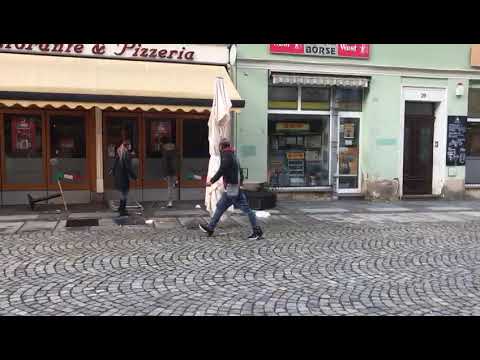 Bautzen, Reichenstrasse  am 30.01.2023 abends