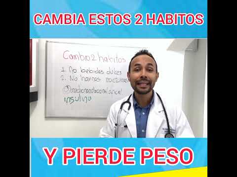 Solo dos hábitos y pierdes peso