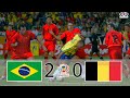 Brasil vs Belgium 2002 World Cup Highlights