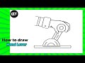 How to draw Hand Lever