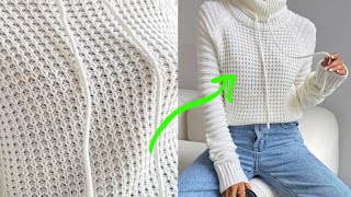 You'll Never Believe it's so Beautiful and so Easy Knitting Pattern