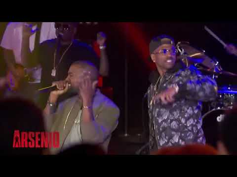 Kanye West, Big Sean, Rick Ross - Sanctified (Live on Arsenio Hall 2014)