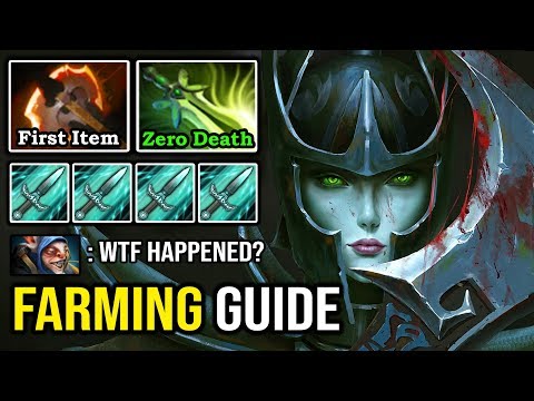 NEW FARMING GUIDE IN 2020 FIRST ITEM BATTLE FURY Destroyed Meepo Spammer with Zero Death PA DotA 2