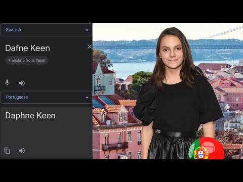 Dafne Keen In Different Countries | Part.1 (14 Languages)