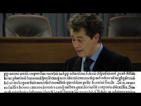 Stéphane Toussaint - "Ergo vir humanissime...: the lesson of the Platonic Academy"