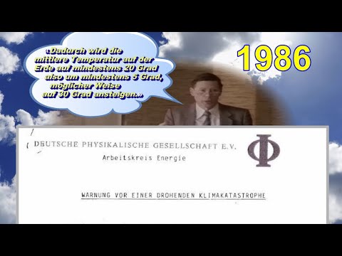 Fundstück #032: Die DPG und die (NIEMALS) drohende Klimakatastrophe! [«PANORAMA», NDR, 28.01.1986]