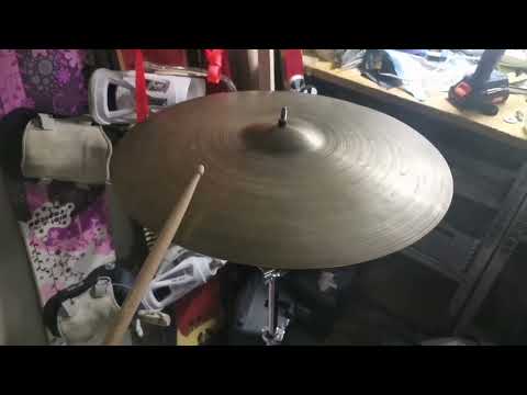 Zildjian 19" A. Zildjian '60s Stamp Ride Cymbal 1960s - Traditional image 3